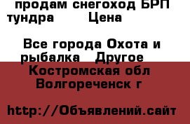 продам снегоход БРП тундра 550 › Цена ­ 450 000 - Все города Охота и рыбалка » Другое   . Костромская обл.,Волгореченск г.